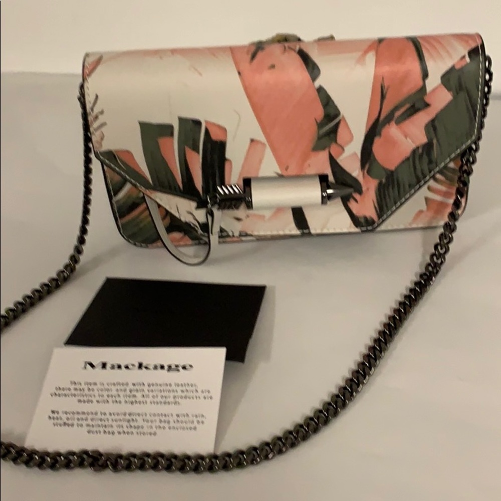 NWOT Mackage 💯 Leather Crossbody Bag